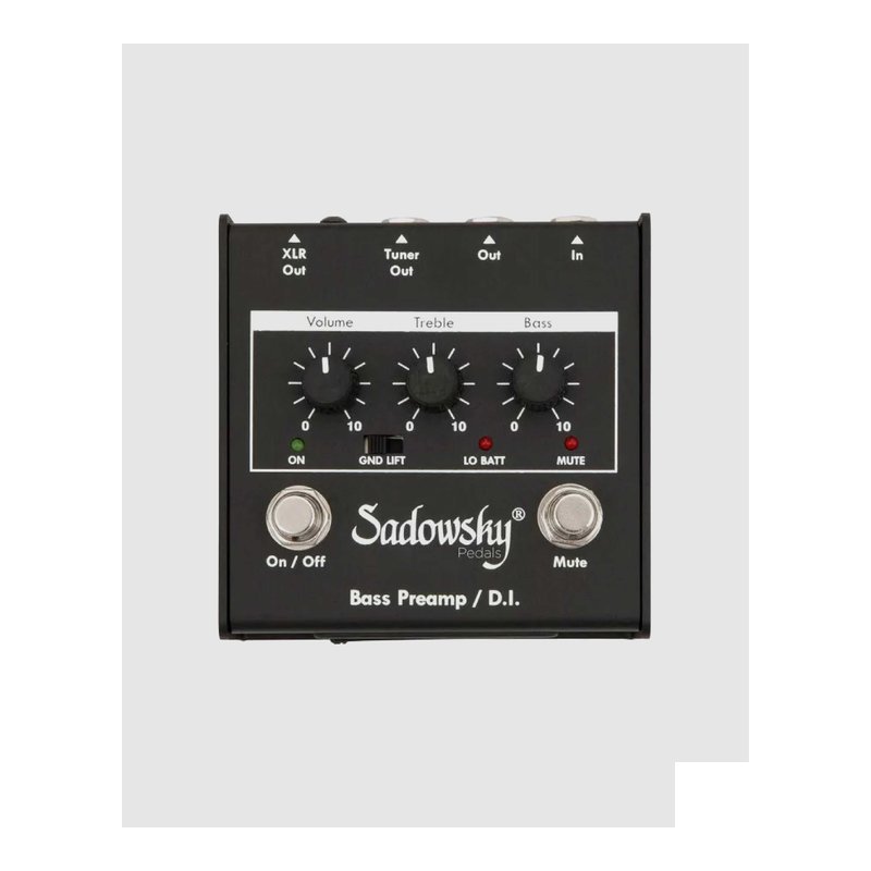 Sadowsky Sadowsky SBP-1 V2 Bass Preamp/DI 前級 DI 效果器 — 三峽木吉他 / 民謠吉他