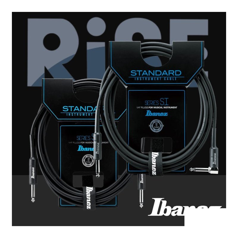 Ibanez Ibanez SI10L SI10 10呎 3M 直L頭 直直 膠皮 吉他/Bass貝斯/樂器 導線 — 三峽木吉他 / 民謠吉他