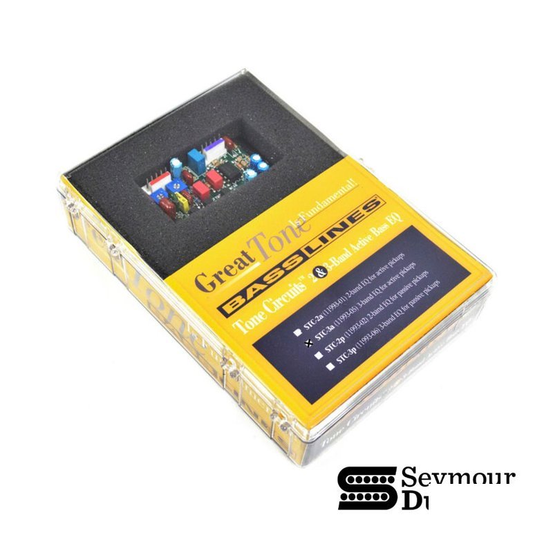 Seymour Duncan Seymour Duncan STC-3A 3-Band Active EQ 主動式貝斯電路系統 — 三峽貝斯