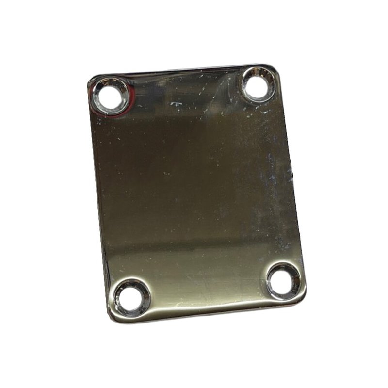 國產 一般金屬 琴頸接合鐵片 (銀色) — 三峽配件 / 週邊