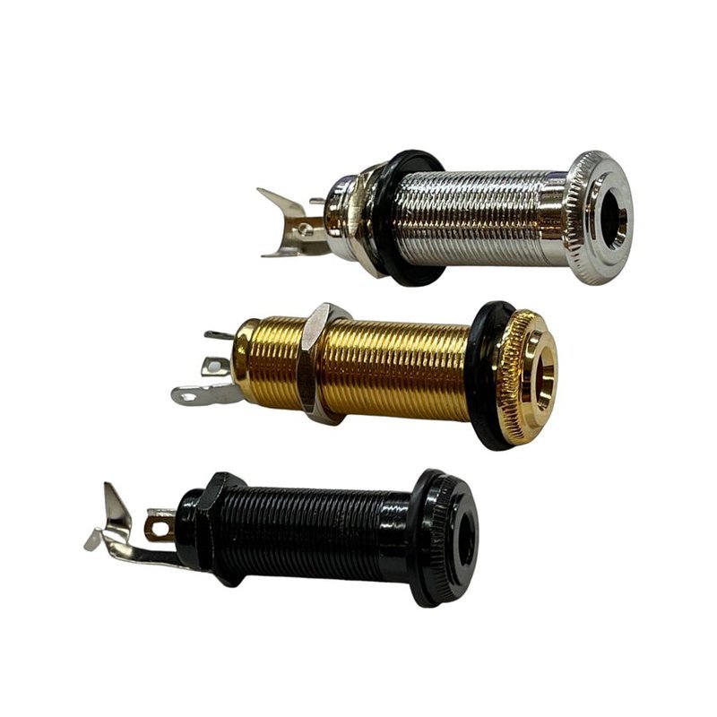 韓製 筒型 電吉他/Bass用 6.3 Jack 導線接孔 — 三峽吉他 / Bass