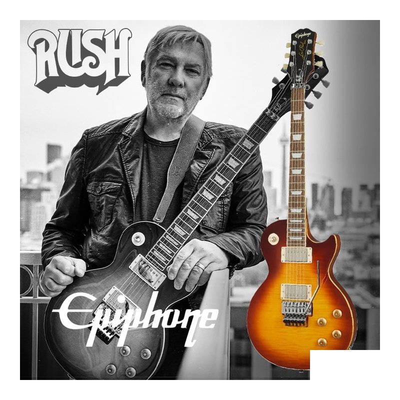 Epiphone 簽名款 Epiphone Alex Lifeson Les Paul Standard 電吉他 Piezo — 三峽木吉他 / 民謠吉他