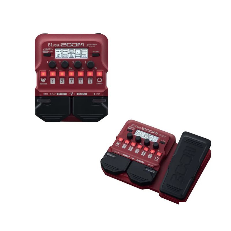 Zoom Zoom / 多功能綜合貝斯效果器 (B1 Four / B1X Four ) — 三峽吉他 / Bass
