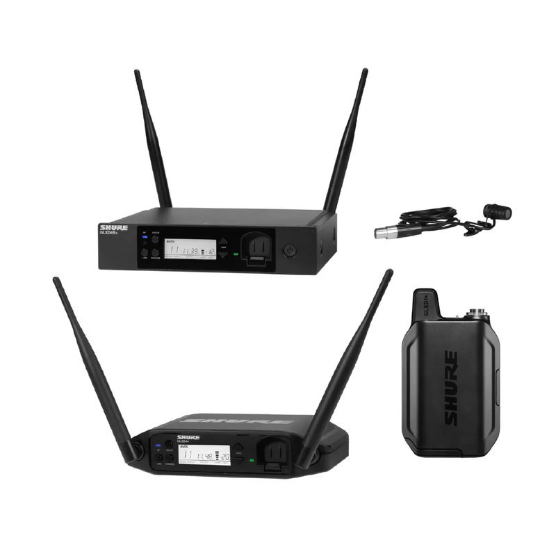 Shure Shure / GLXD+ 系列 無線領夾/頭戴傳輸系統 (GLXD14+/GLXD14R+)(WL185、WL93、SM35等多種領夾/頭戴音頭可選配) — 三峽配件 / 週邊