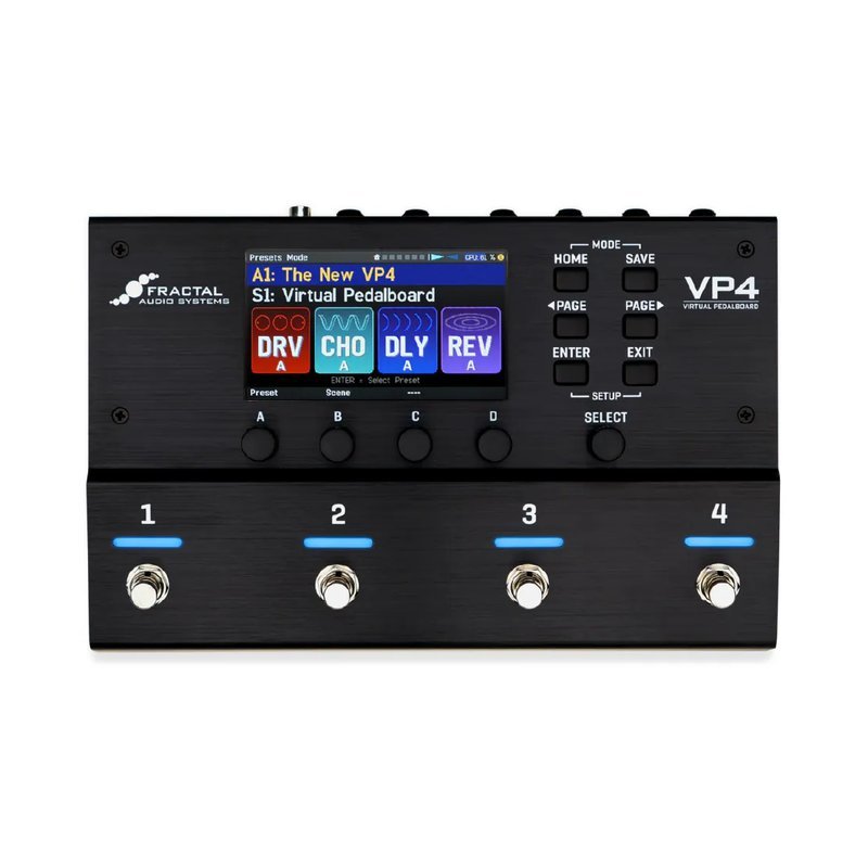 Fractal Audio Fractal Audio / VP4 Virtual Pedalboard 綜合效果器踏板 — 三峽效果器