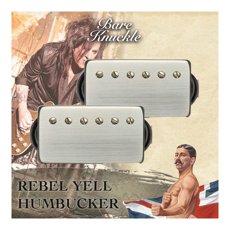 Steve Stevens 簽名款 Bare Knuckle REBEL YELL 雙線圈 拾音 — 三峽配件 / 週邊