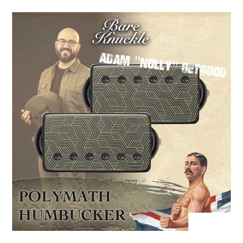 Adam Adam “Nolly” Getgood 簽名款 Bare Knuckle POLYMATH 雙線圈 拾音器 — 三峽配件 / 週邊