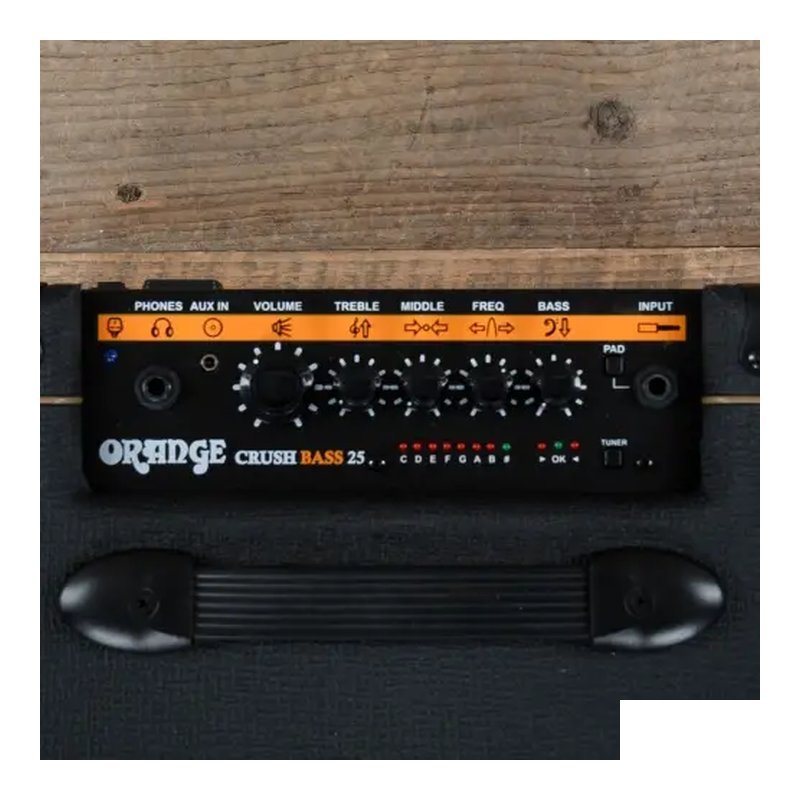 Orange Orange Crush Bass 25 電貝斯音箱 25瓦 中頻頻率可調 — 三峽木吉他 / 民謠吉他