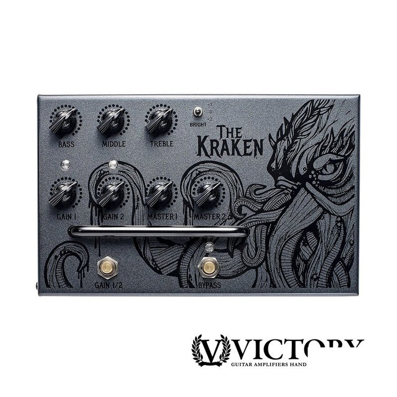 英國 Victory V4 The Kraken Preamp 真空管 破音前極效果器 — 三峽效果器