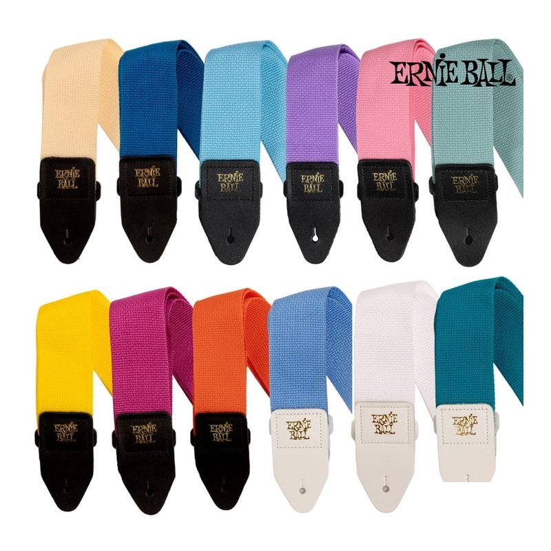 ERNIE ERNIE BALL Polypro STRAPS 電吉他/木吉他/Bass/烏克麗麗 背帶 — 三峽烏克麗麗