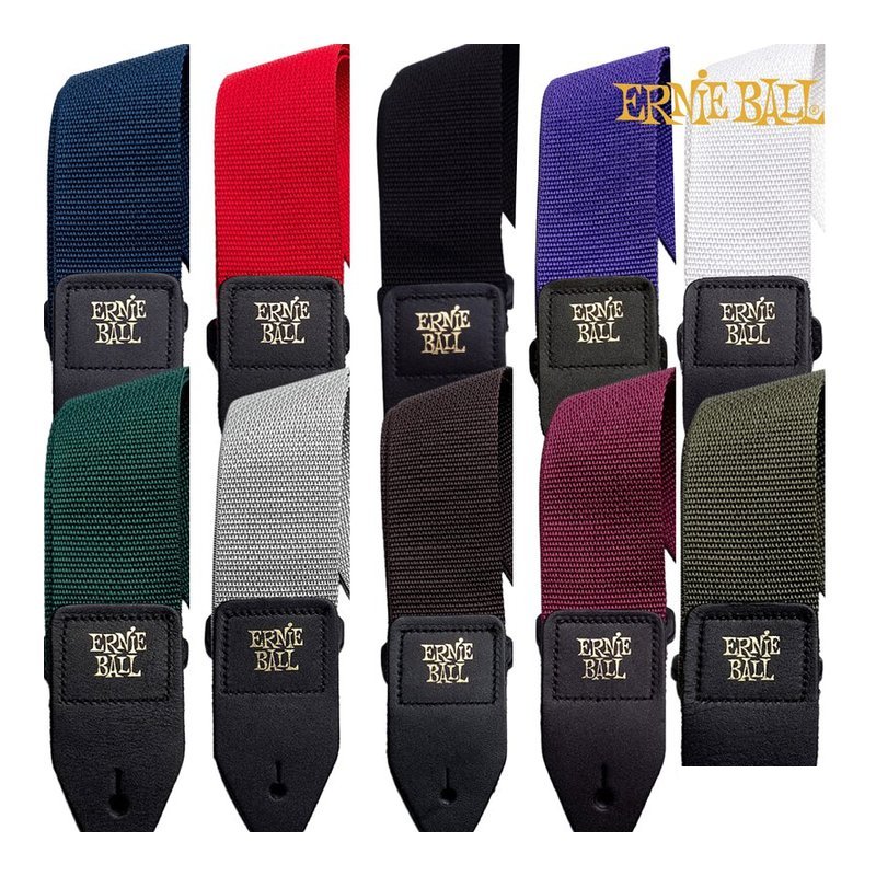 ERNIE ERNIE BALL Polypro STRAPS 電吉他/木吉他/Bass/烏克麗麗 背帶 — 三峽烏克麗麗