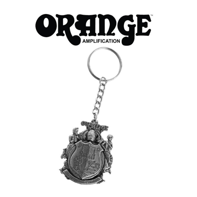 Orange 英國 Orange Key Crest 經典 鐵牌 LOGO 紀念 鑰匙圈 — 三峽配件 / 週邊