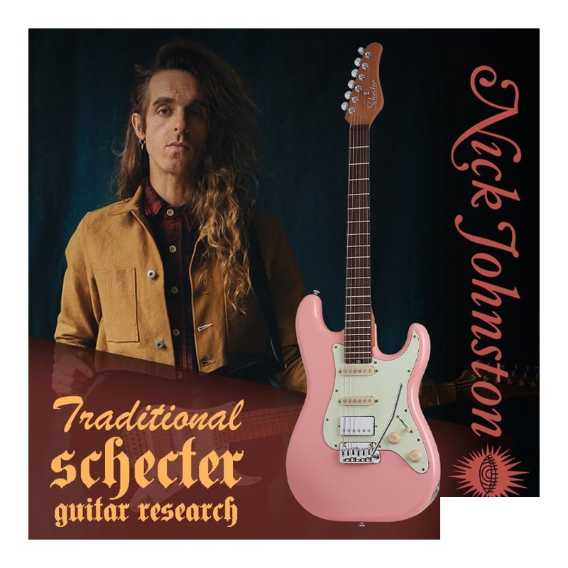 Schecter 簽名款 Schecter Nick Johnston Traditional SSH AC 電吉他 — 三峽電吉他