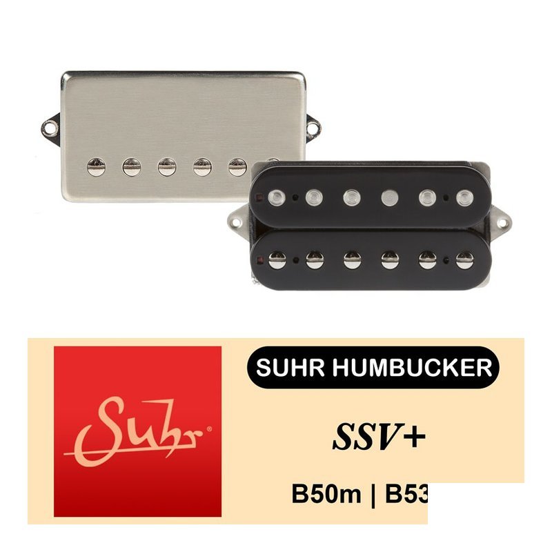 Suhr Suhr SSV+ 雙線圈 後段 拾音器 黑色/銀色 — 三峽配件 / 週邊