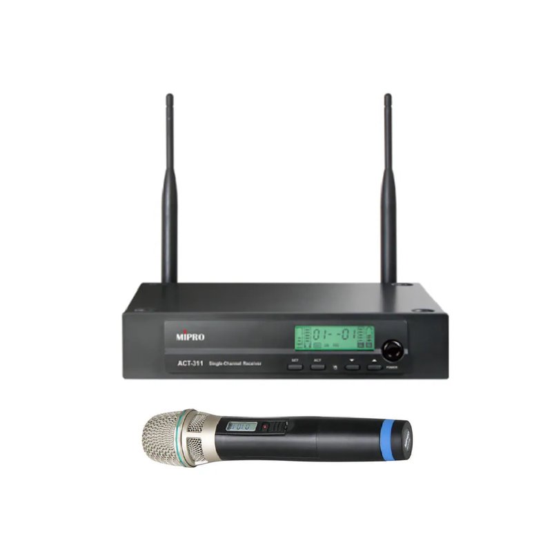 MIPRO Mipro / ACT311系列 半U 1CH模組化自動選訊無線麥克風系統(ACT-311/ACT-32H) — 三峽麥克風｜YA! 玩音樂