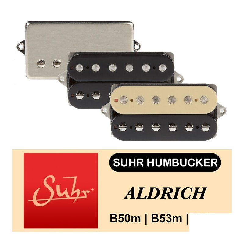Suhr Suhr ALDRICH 雙線圈 前後段 拾音器 黑色/銀色/斑馬 — 三峽配件 / 週邊