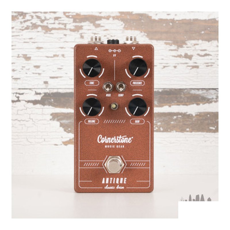 義大利手工 CornerStone Antique Classic Overdrive 破音效果器 — 三峽效果器