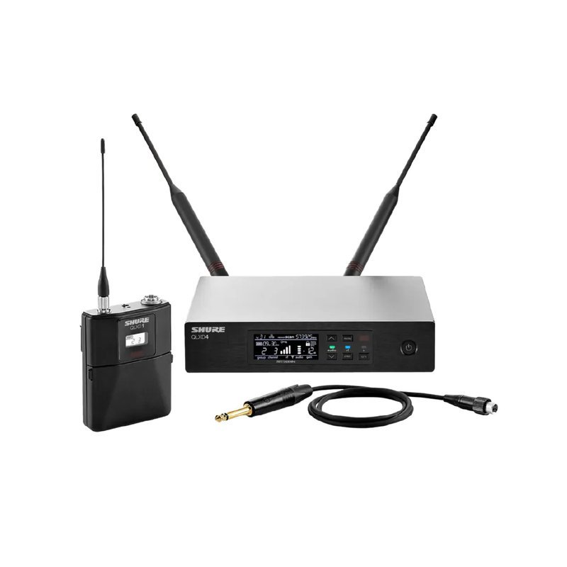 Shure Shure / QLXD 系列 無線領夾/頭戴傳輸系統 (QLXD14)(WL185、WL183、SM35等多種領夾/頭戴音頭可選配) — 三峽配件 / 週邊