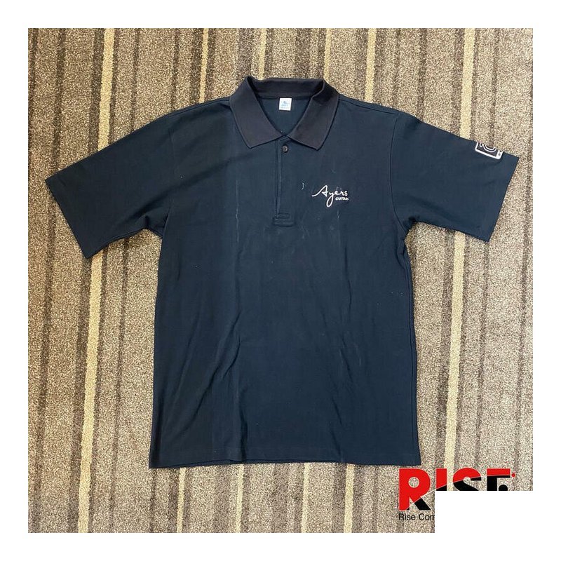 搖滾精品特區 Ayers 黑色 Polo衫 XL — 三峽配件 / 週邊