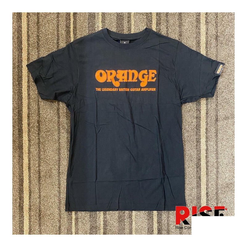 Orange 搖滾精品特區 Orange 黑色 經典橘色Logo 短踢 M — 三峽配件 / 週邊