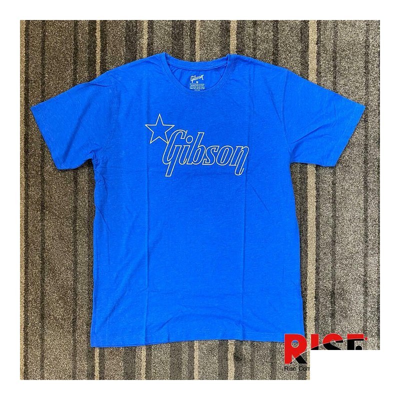 Gibson 搖滾精品特區 Gibson 藍色 經典Logo 短踢 M — 三峽配件 / 週邊