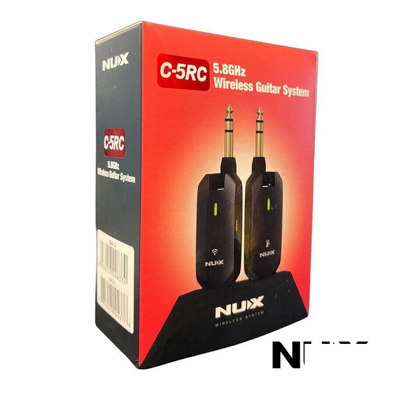 NUX NUX C-5RC 5.8GHz 無線傳輸 無線導線 USB充電 精緻收納充電盒 — 三峽導線