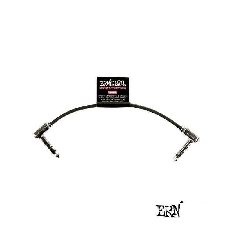 Ernie Ball Ernie Ball Stereo Patch Cable 15.24公分 雙聲道 TRS 短導線 — 三峽導線