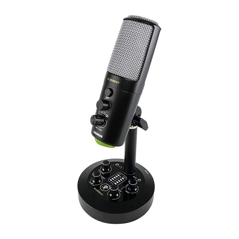 Mackie Mackie EM-CHROMIUM 全指向性 USB麥克風 Podcast 錄音介面 直播可用 麥克風 — 三峽麥克風