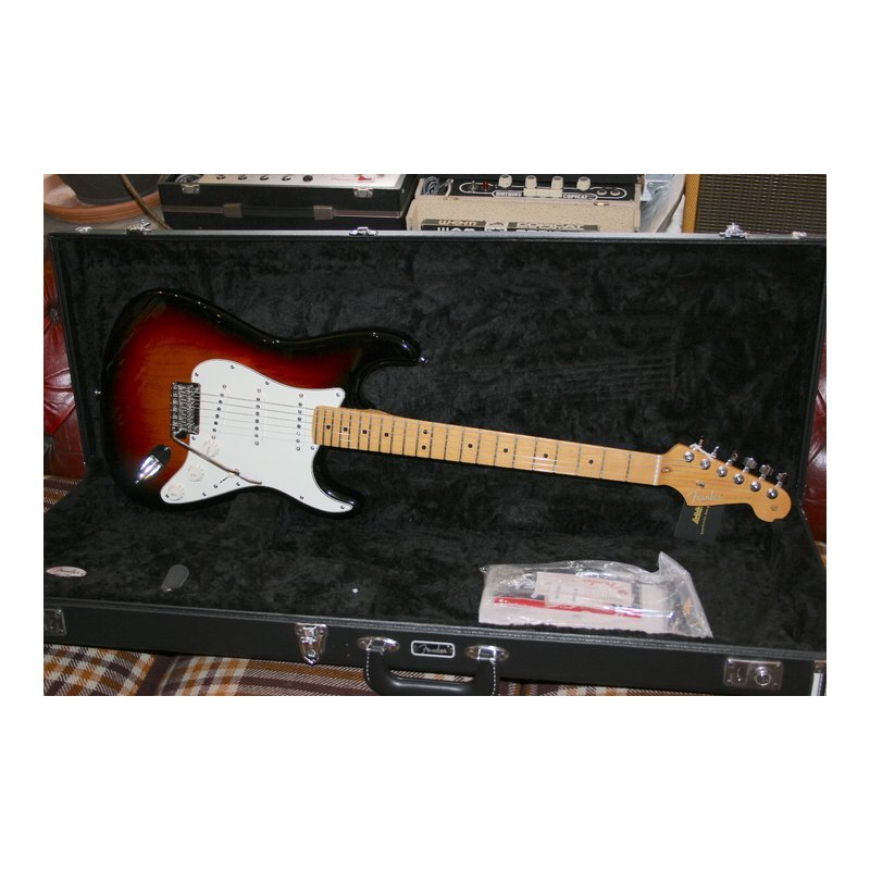 Fender Fender USA Stratocaster Acoustasonic TSB 電/木吉他 — 三峽木吉他 / 民謠吉他