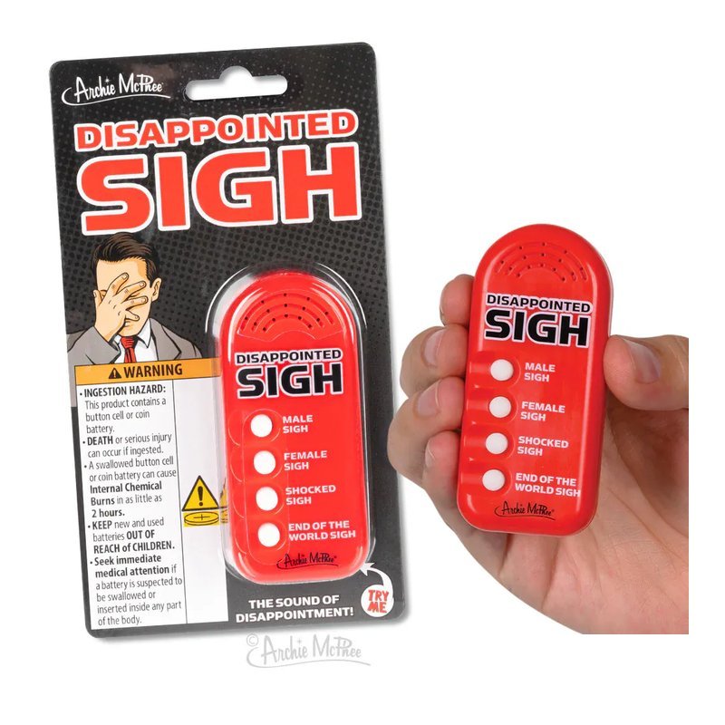 Archie Mcphee Archie Mcphee / 口袋嘆息 — 三峽配件 / 週邊