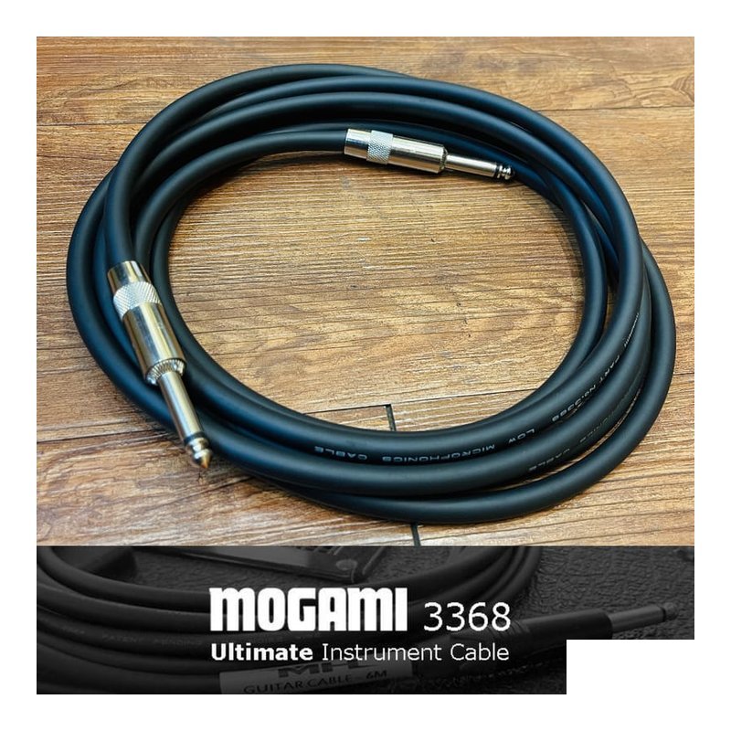 手工自製 日本 Mogami 3368 配 G&H TS-TS 高品質 樂器專用導線 — 三峽導線