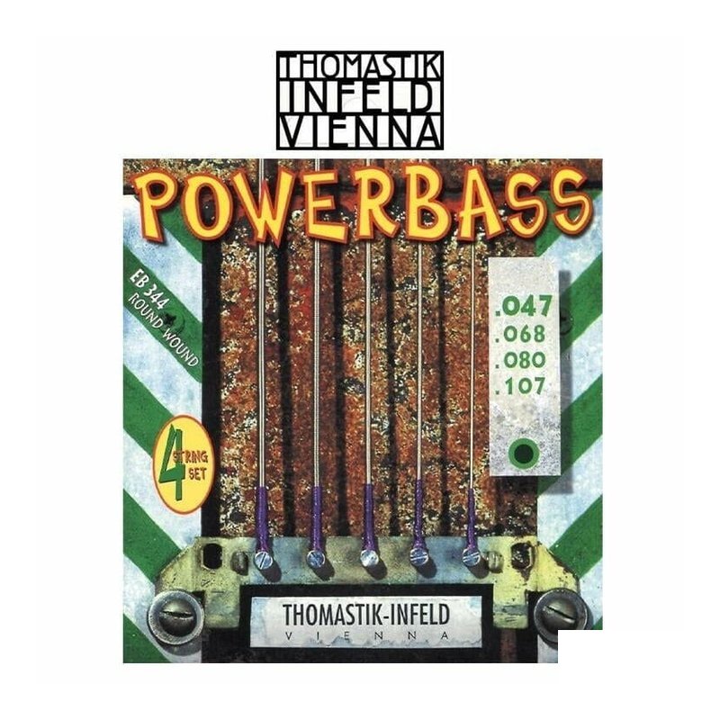 奧地利 Thomastik-Infeld POWERBASS EB344 47-107 電貝斯弦 — 三峽貝斯