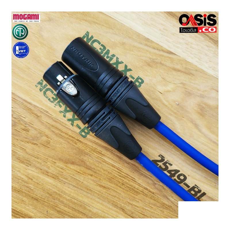 手工自製 日本 Mogami 2549 XLR-TRS 高品質 監聽喇叭線 — 三峽錄音