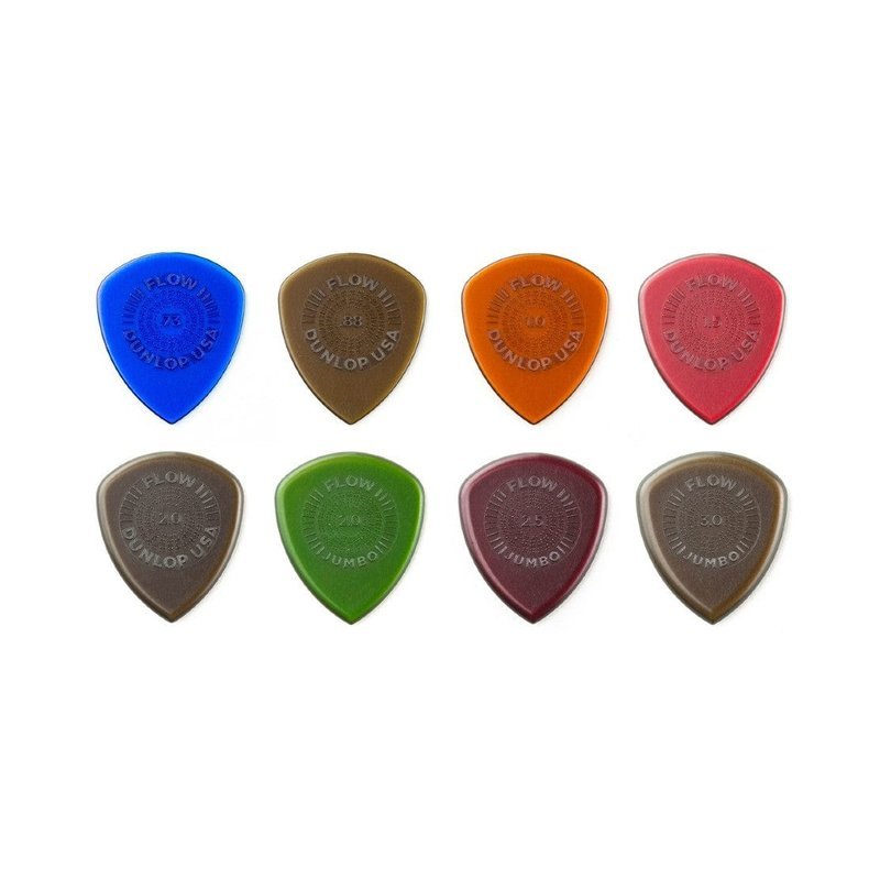 Dunlop Dunlop PVP114 FLOW PICK VARIETY PACK 超值組合包 8片裝 — 三峽Pick