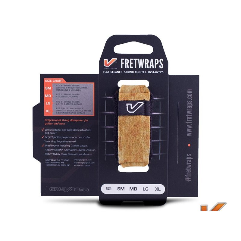 Gruv Gear FretWraps 悶音束帶 Maple 楓木 — 三峽配件 / 週邊
