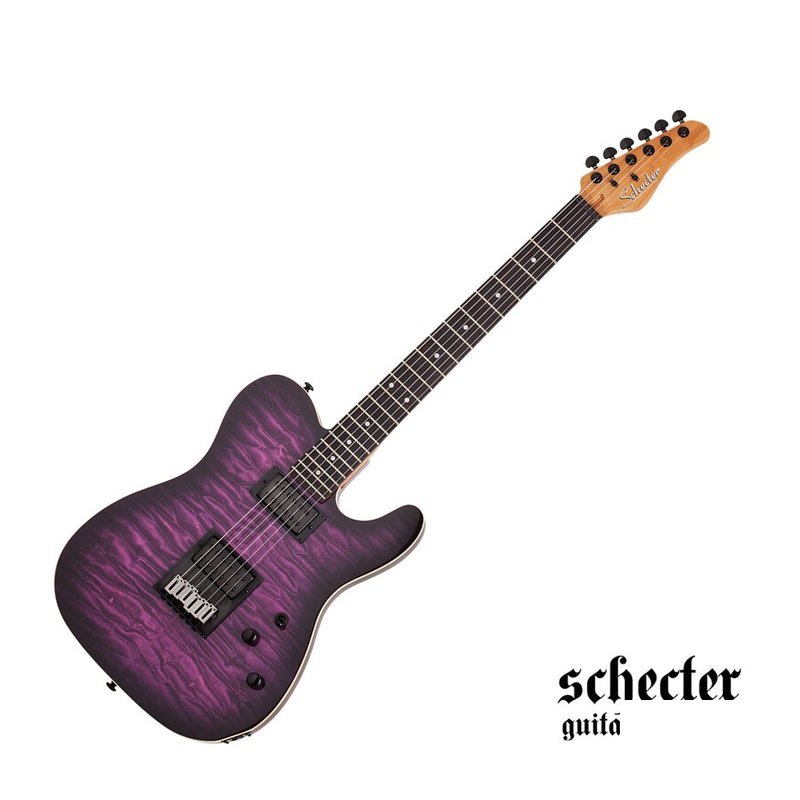 Schecter Schecter PT Pro TPB 烤楓琴頸 無搖座 背穿 電吉他 — 三峽電吉他