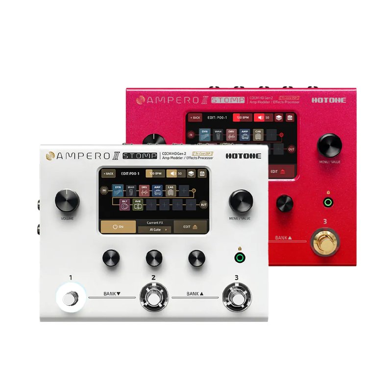 Hotone Hotone / Ampero II Stomp 綜合效果器 — 三峽效果器