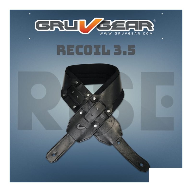 Gruv Gear SoloStrap D.E Recoil 簽名款 吉他 貝斯 舒適 減壓 背帶 — 三峽吉他 / Bass