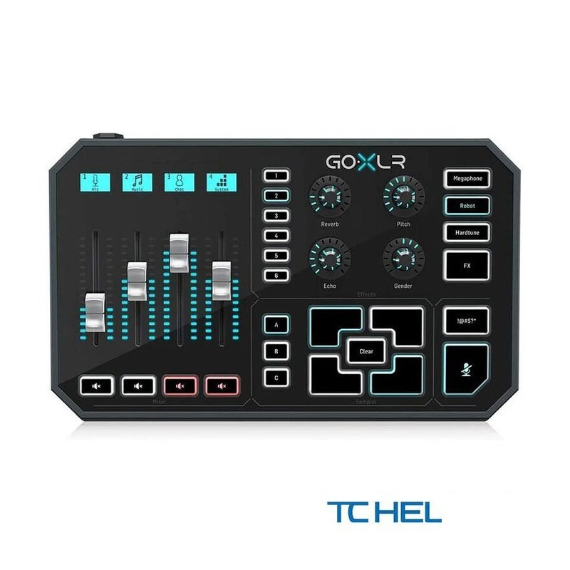 TC TC Helicon GO XLR 直播/電競/混音人聲效果器 介面 — 三峽效果器