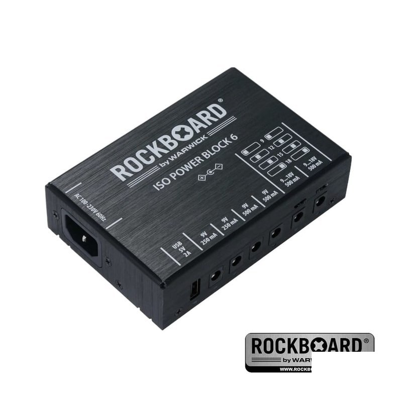 ROCKBOARD RockBoard ISO Power Block V6 IEC 隔離式多輸出電源供應器 — 三峽配件 / 週邊