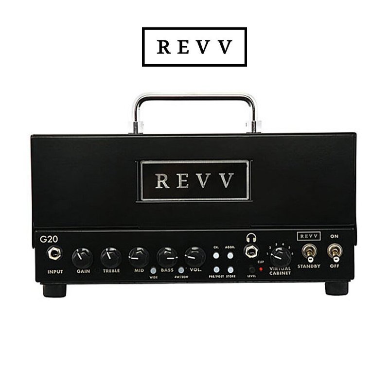 Revv G20 音箱頭 搭載 Two Notes Torpedo IR 靜音錄音 — 三峽錄音