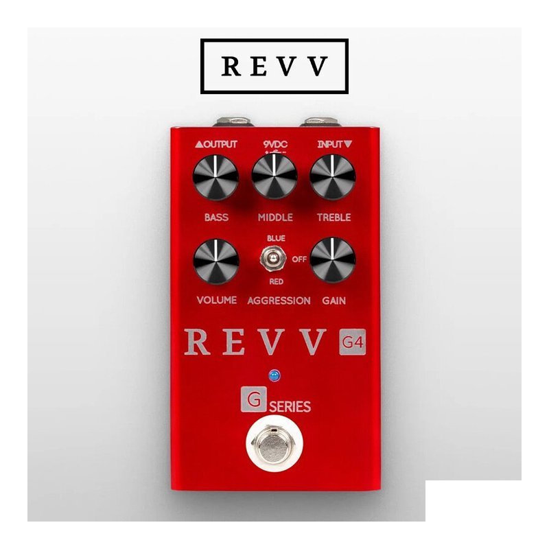 加拿大 REVV G4 Distortion 電吉他 破音 效果器 — 三峽吉他 / Bass