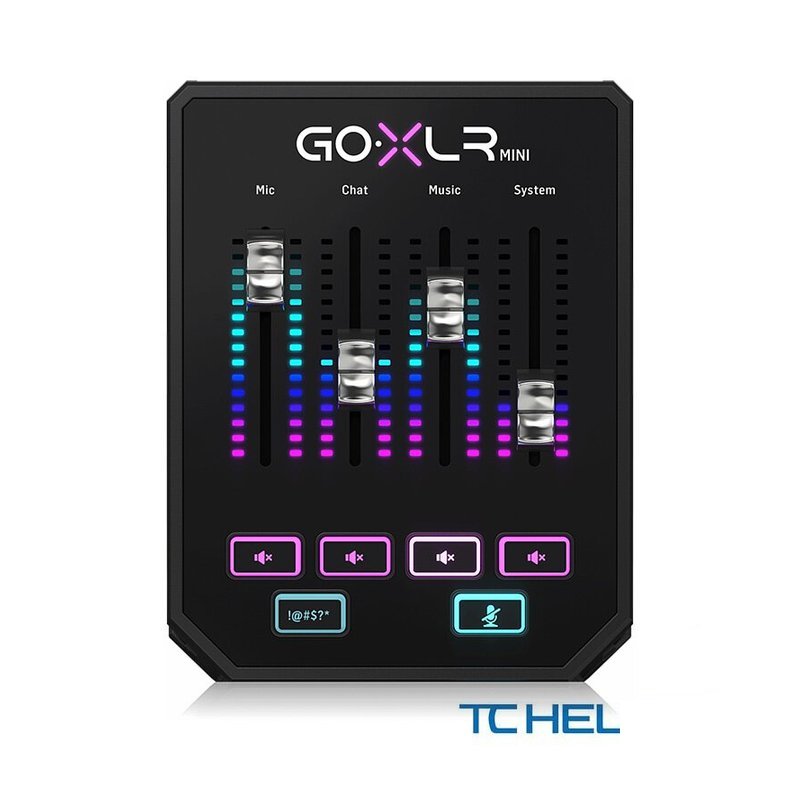TC TC Helicon GO XLR Mini 直播電競混音人聲效果器 — 三峽效果器