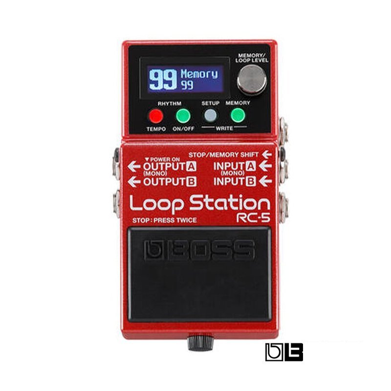 BOSS BOSS RC-5 Loop Station 樂句循環 效果器 — 三峽效果器
