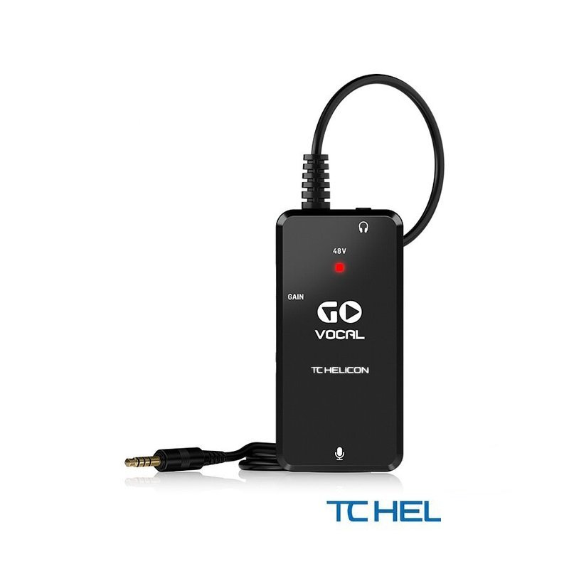 TC TC Helicon go vocal 麥克風前極 手機 iPad隨插隨用 錄音介面 — 三峽麥克風