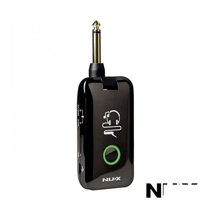 NUX NUX MP-2 Mighty Plug 吉他/貝斯 隨身藍牙 音箱/效果器模擬 錄音介面 — 三峽木吉他 / 民謠吉他