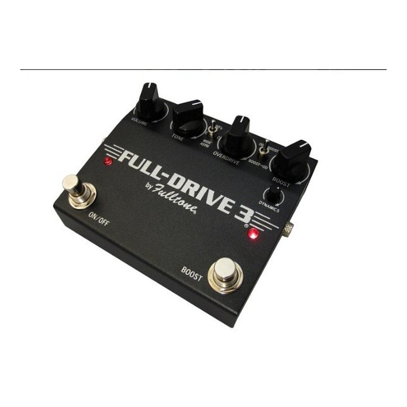 Fulltone Full Drive 3 FD-3 經典 破音 內建Boost 單顆 效果器 — 三峽效果器