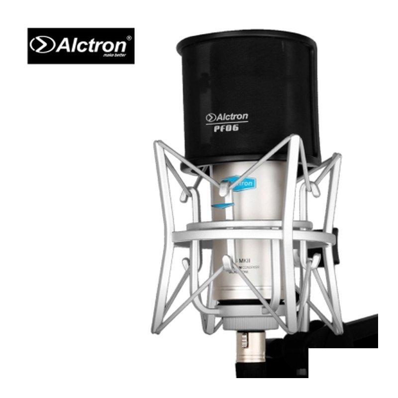 愛克創 Alctron PF06 錄音專用 麥克風 專用防噴罩 簡易輕便型 — 三峽麥克風