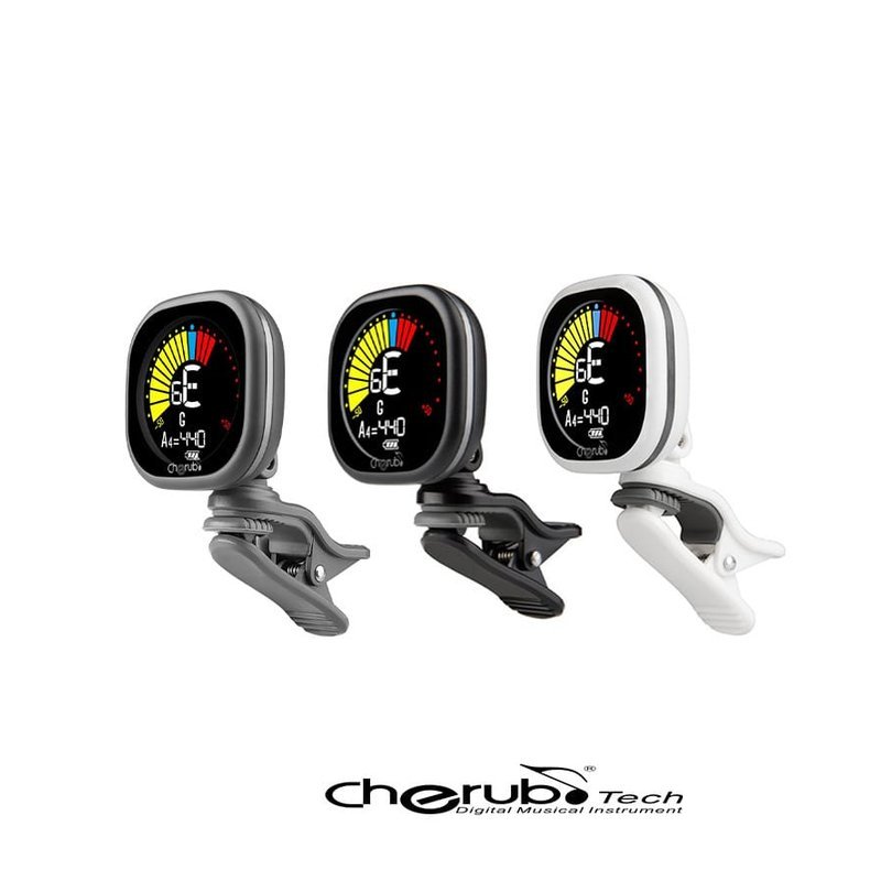Cherub WST-675 超靈敏 可充電 夾式調音器 — 三峽調音器