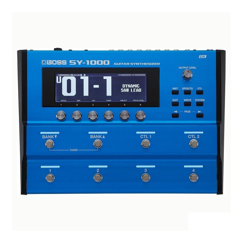 BOSS Boss SY-1000 吉他合成器 建模處理器 — 三峽木吉他 / 民謠吉他